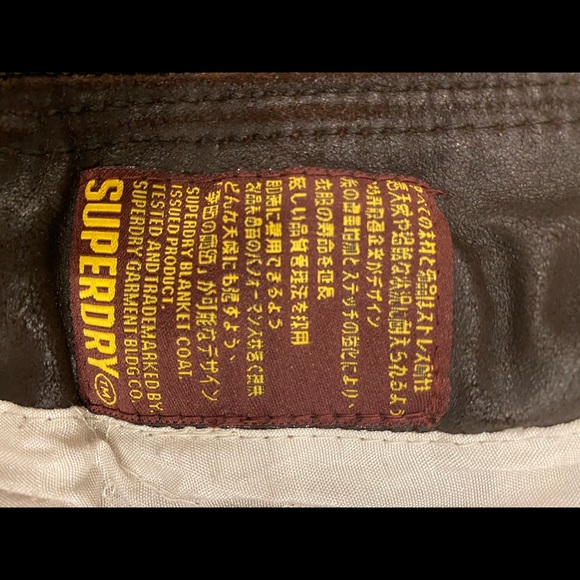 ⚡️SALE⚡️Authentic SUPERDRY LEATHER JACKET - Picture 7 of 12